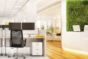 THE OFFICE INTERIOR DESIGN CAN PROVIDE A PICTURE OF THE CHARACTER OF YOUR COMPANY WITHIN A MINUTE