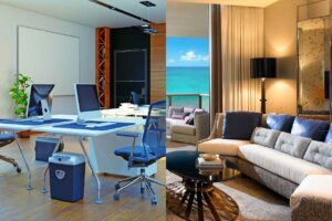 THE DIFFERENCE BETWEEN RESIDENTIAL INTERIOR DESIGN AND COMMERCIAL INTERIOR DESIGN